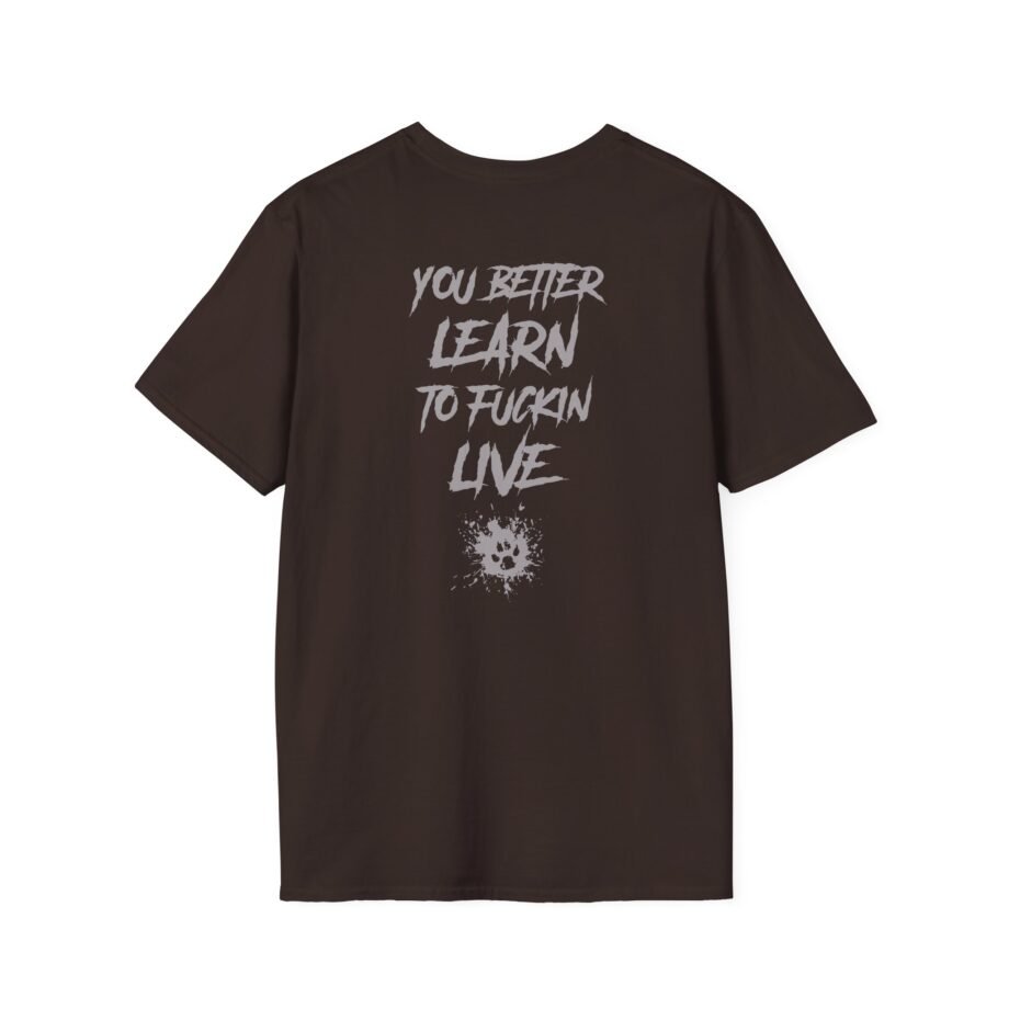 Bad Wolves Distressed Shield Unisex Softstyle T-Shirt