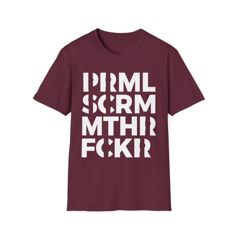Primal Scream Mthr Fckr Band Unisex Softstyle T-Shirt