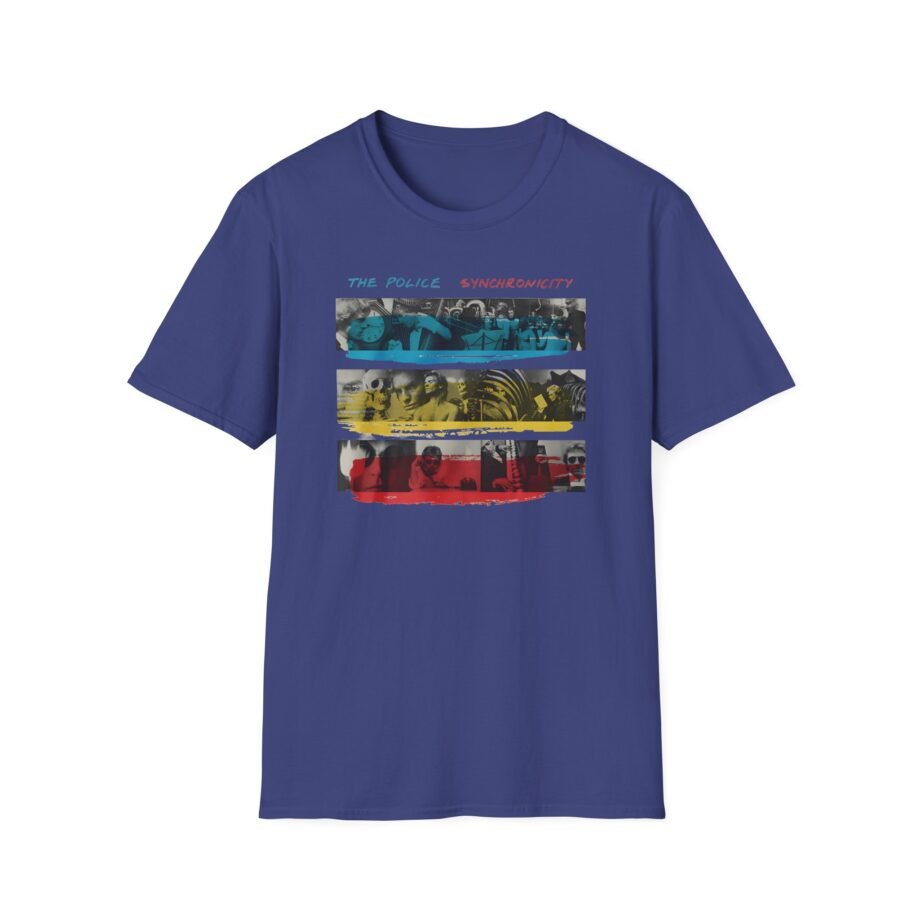 The Police Synchronicity Cover Unisex Softstyle T-Shirt
