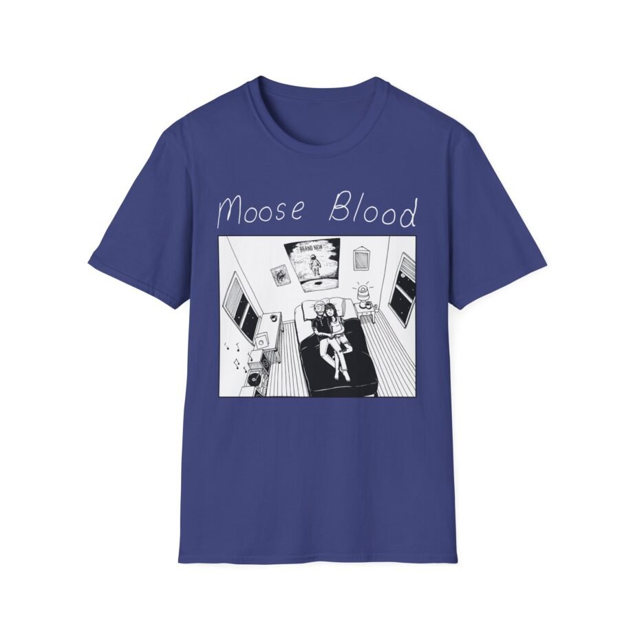 Moose Blood Band Unisex Softstyle T-shirt
