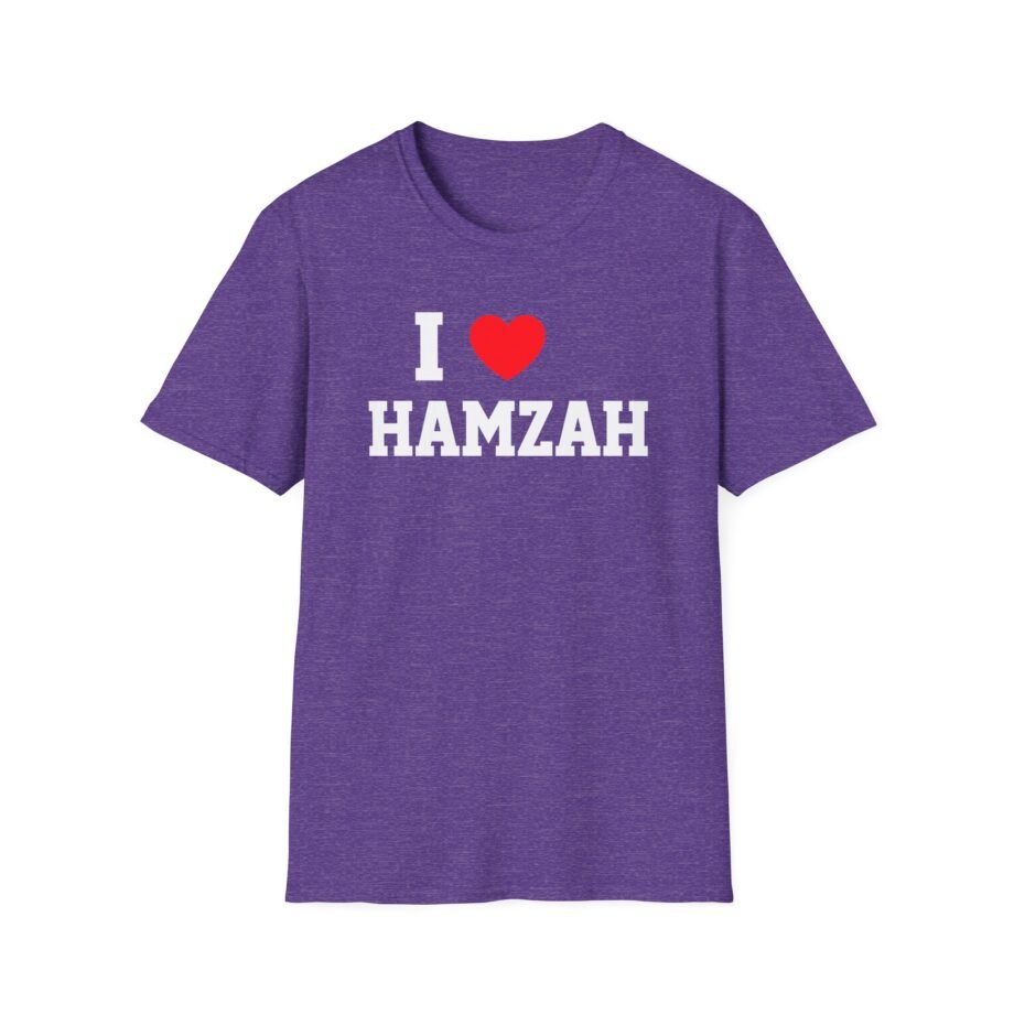 I Love Hamza Unisex Softstyle T-Shirt