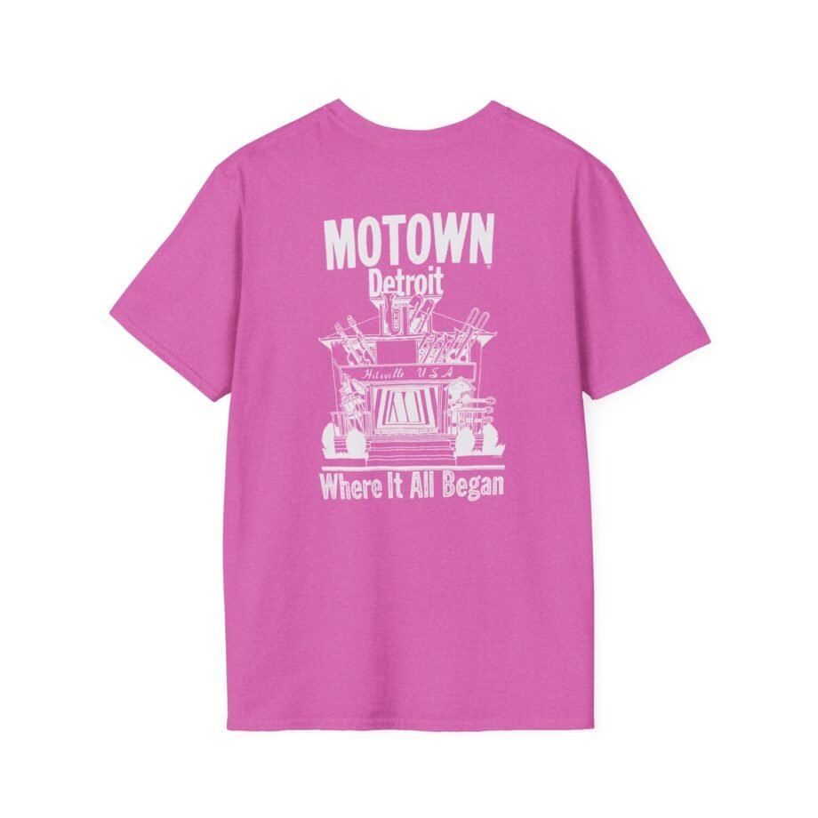 Motown Records Where It All Began Unisex Soft-style T-shirt