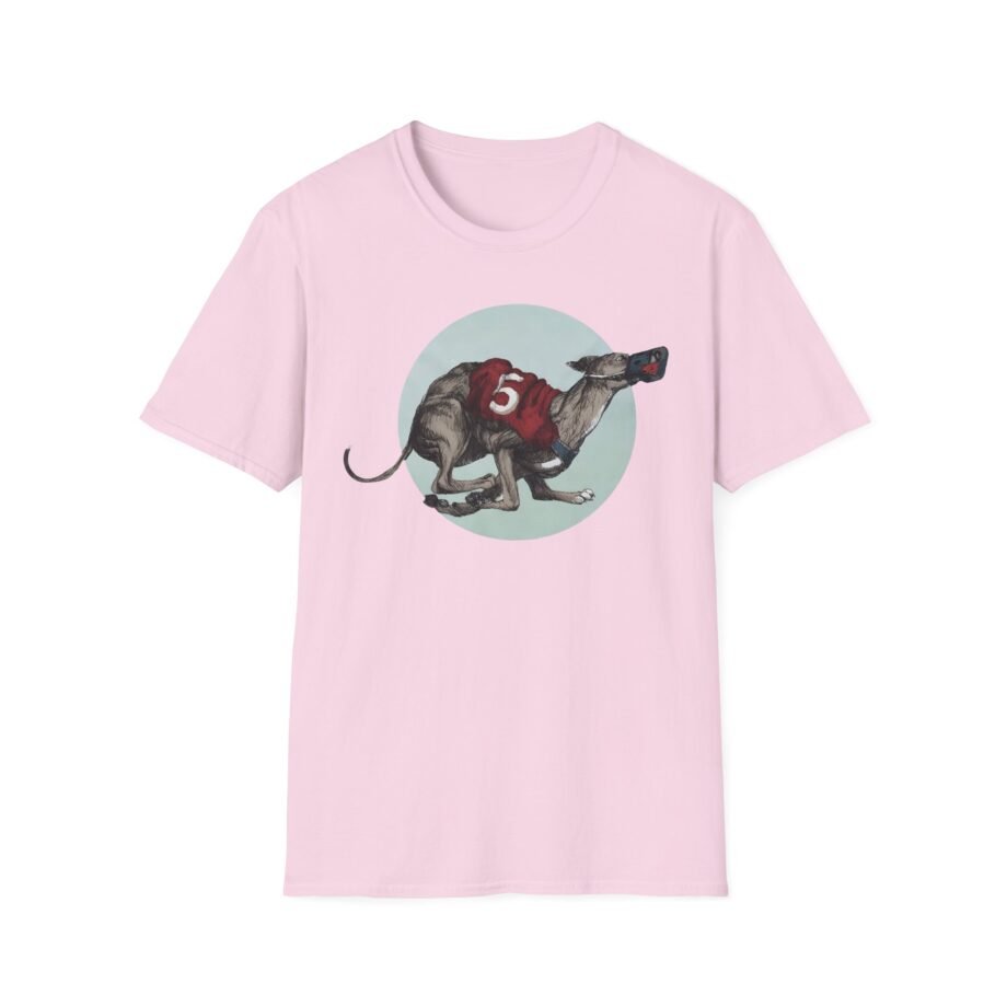 Greyhound Heather Smoke Unisex Softstyle T-Shirt