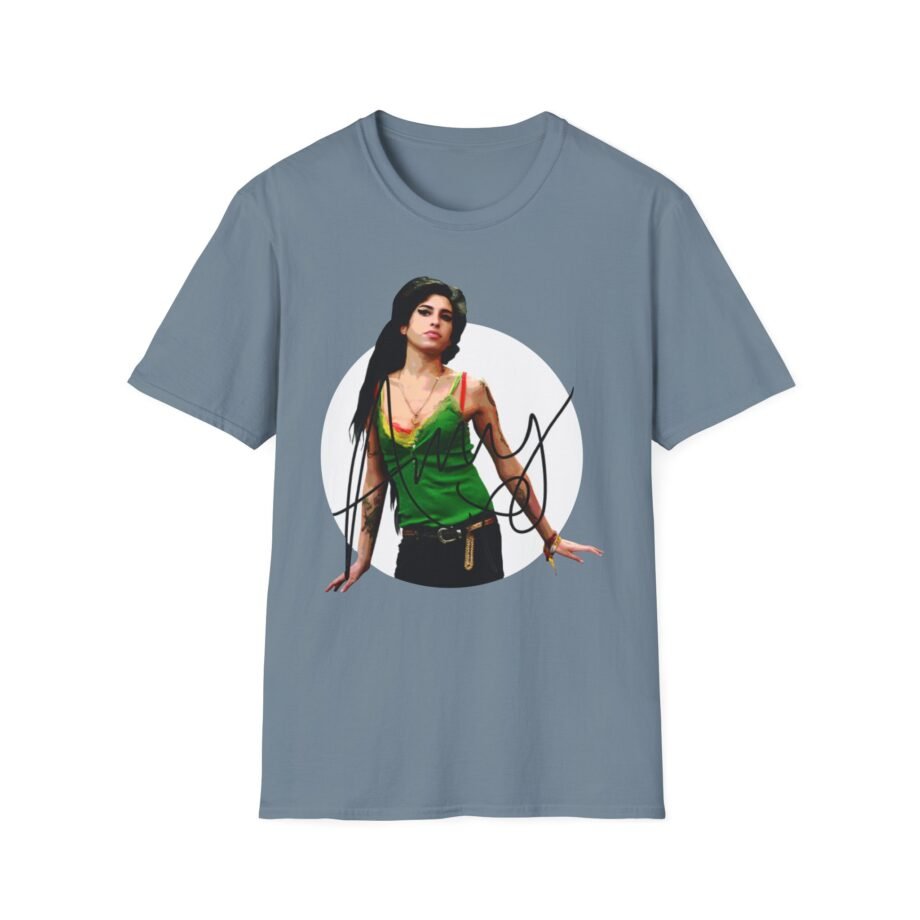 Amy Winehouse Live at Glastonbury Unisex Softstyle T-Shirt
