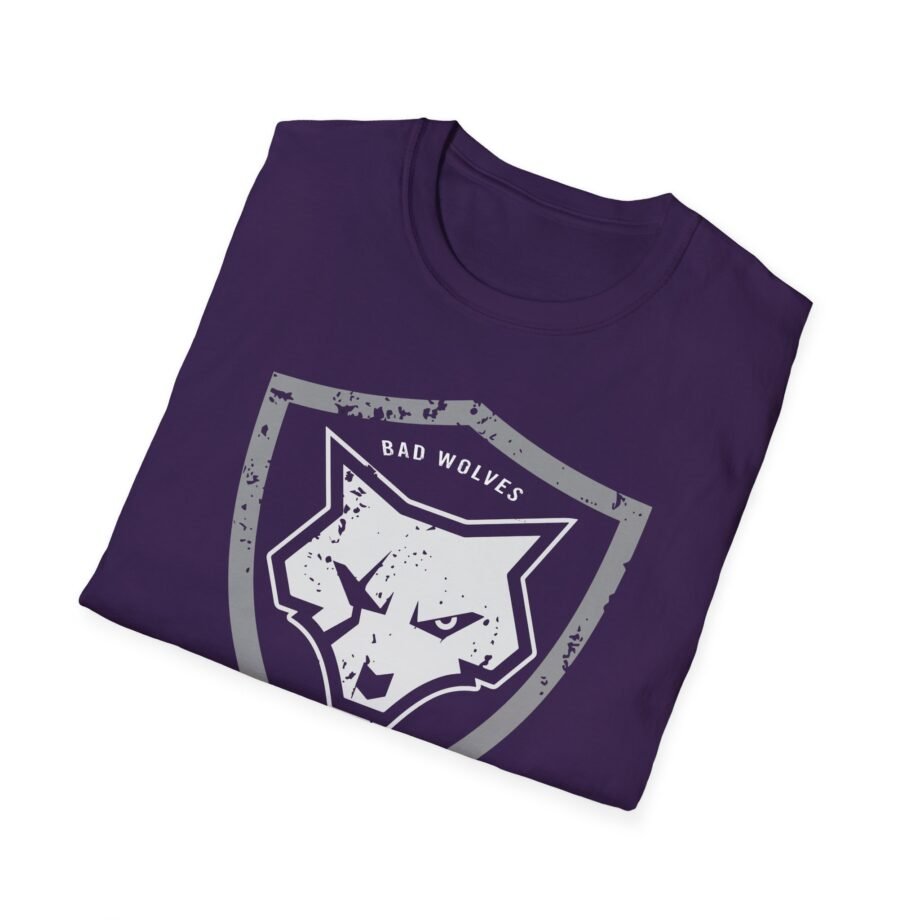 Bad Wolves Distressed Shield Unisex Softstyle T-Shirt