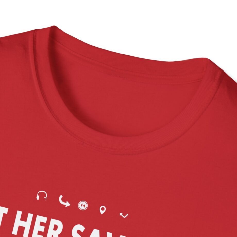 Aurora Let Her Save the World She is Just a Girl Let Him Save Them All He is Just a Boyv Unisex Softstyle T-Shirt