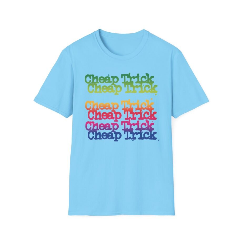 Cheap Trick Rainbow Unisex Softstyle T-Shirt