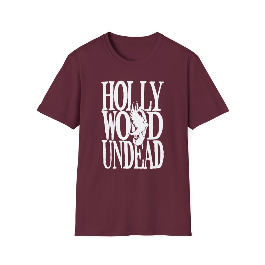 Hollywood Undead Stacked Dove & Grenade Logo Unisex Softstyle T-Shirt