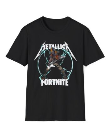 Fortnite X Metallica Fuel Unisex Softstyle T-Shirt