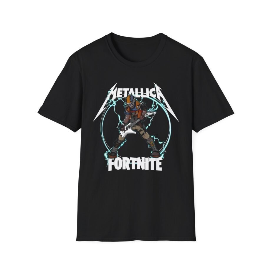 Fortnite X Metallica Fuel Unisex Softstyle T-Shirt