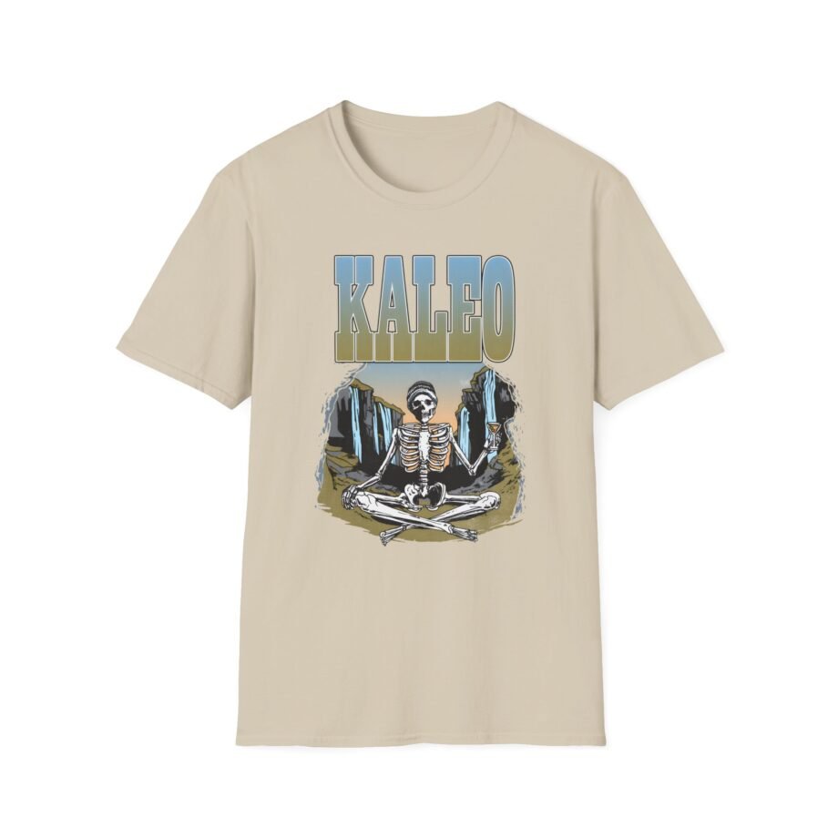 Kaleo Meditating Skeleton Unisex Softstyle T-Shirt