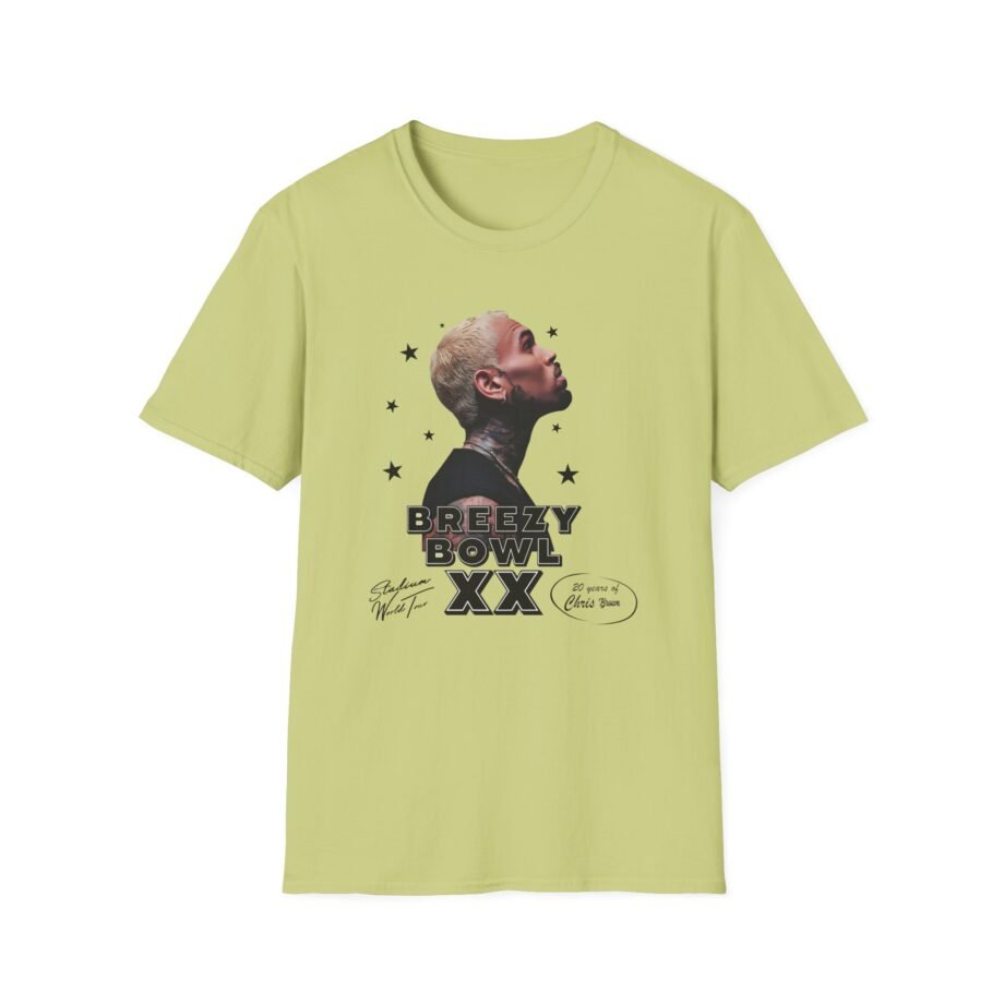 Chris Brown Breezy Bowl Xx Tour Unisex Softstyle T-Shirt