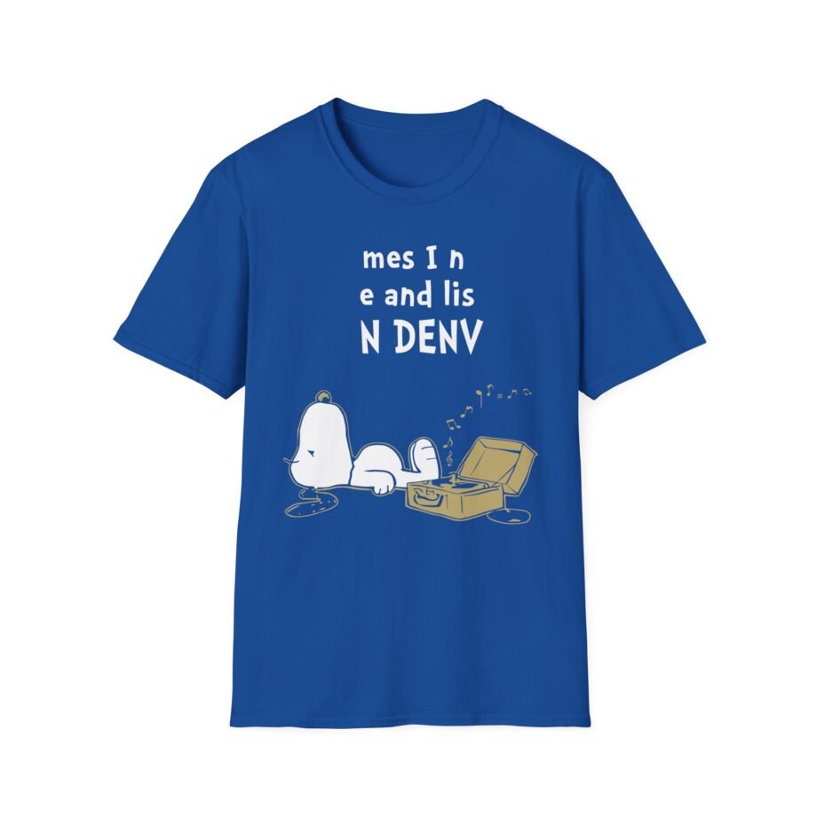 John Mellencamp Sometimes I Need to Be Alone and Listen to Unisex Softstyle T-Shirt