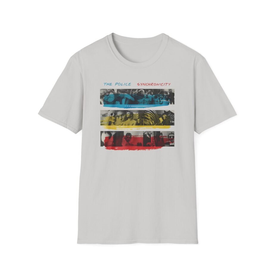 The Police Synchronicity Cover Unisex Softstyle T-Shirt