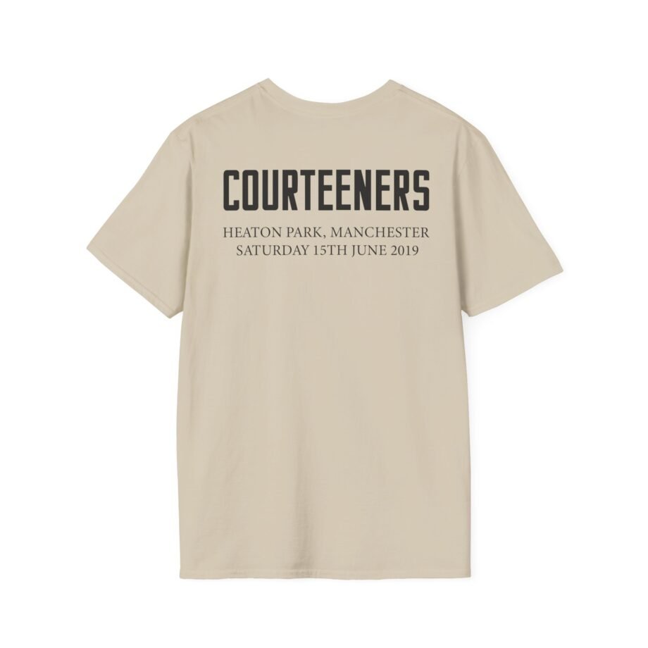 Courteeners Hand Illustrated Heaton Park Event Unisex Softstyle T-Shirt