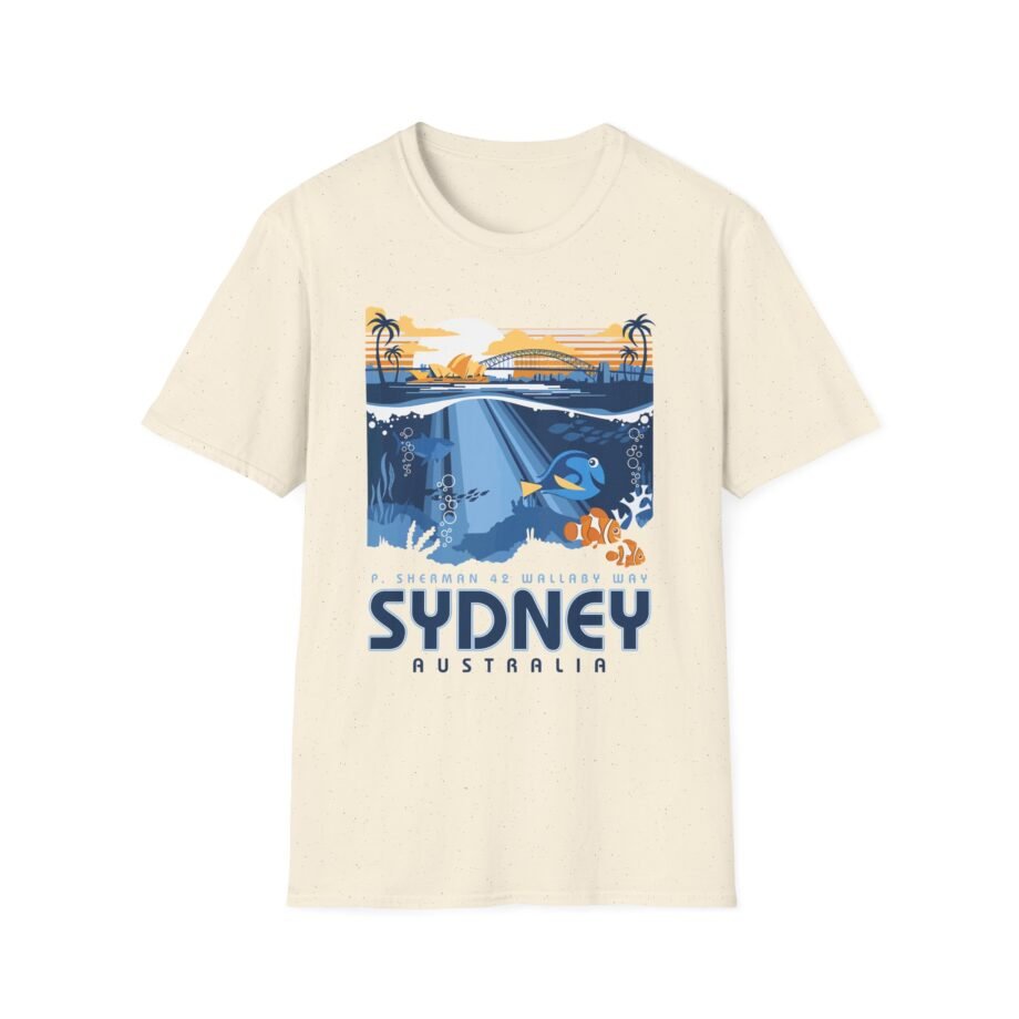 Nemo P.sherman Wallaby 42 Sydney Australia Unisex Softstyle T-Shirt
