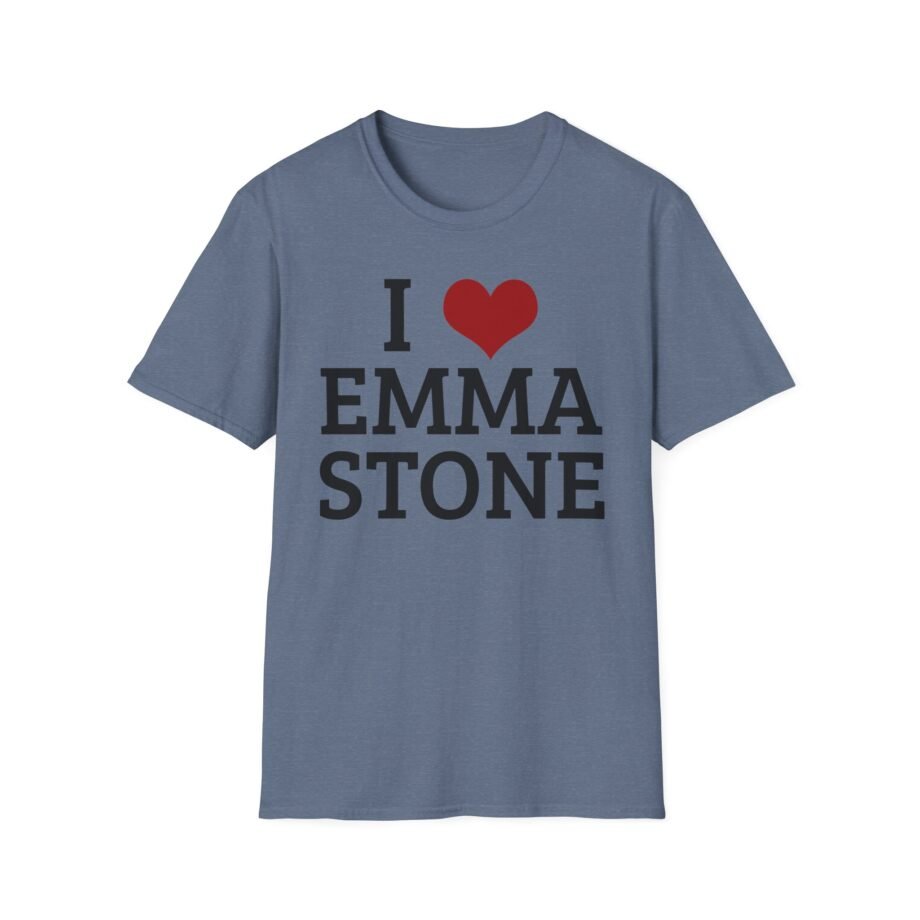 I Heart Emma Stone Unisex Soft-style T-shirt