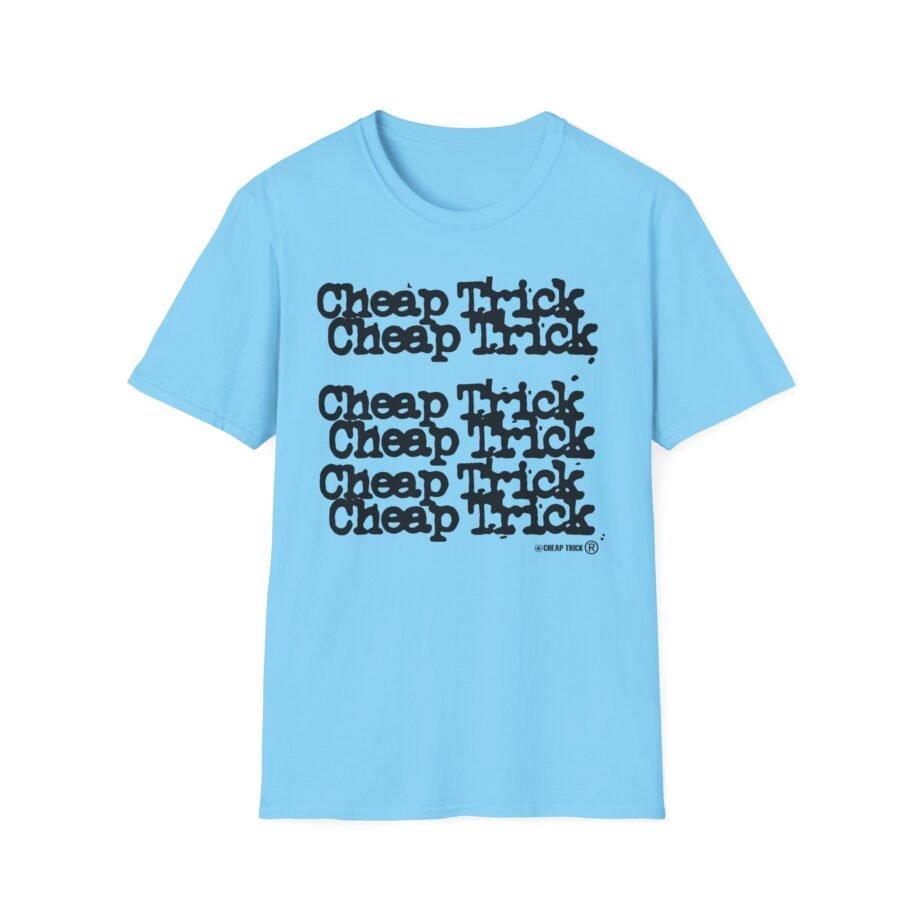 Cheap Trick Stacked Logo Unisex Softstyle T-shirt