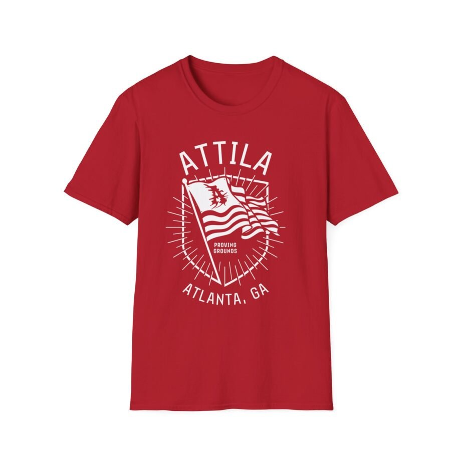 Attila Icon Flag Unisex Softstyle T-Shirt