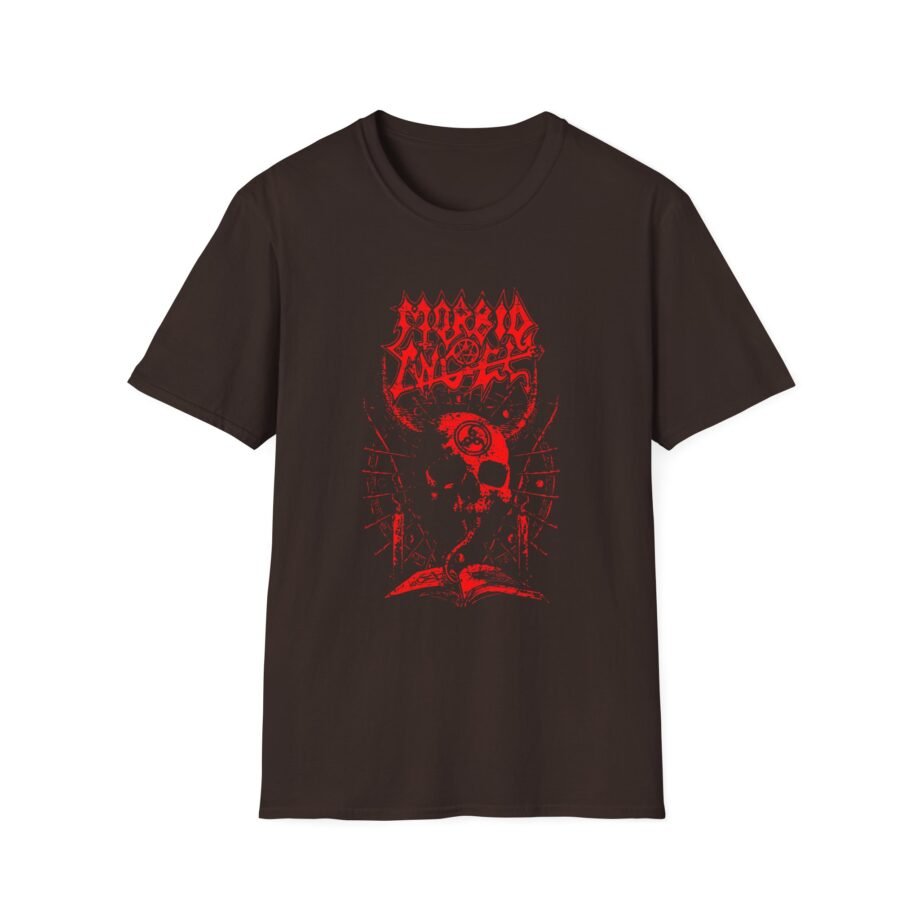 Morbid Angel Horned Skull Unisex Softstyle T-Shirt