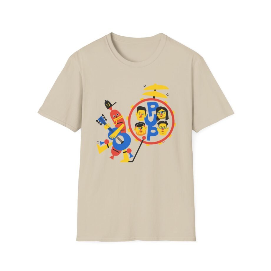 Pup Band of Wiener Unisex Softstyle T-Shirt