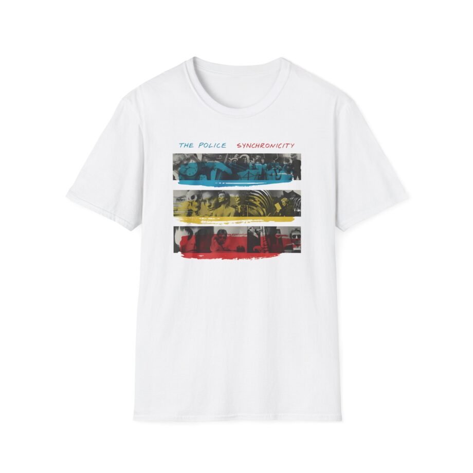 The Police Synchronicity Cover Unisex Softstyle T-Shirt