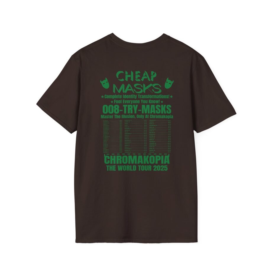 Chromakopia Cheap Masks Signature Tour Unisex Softstyle T-Shirt