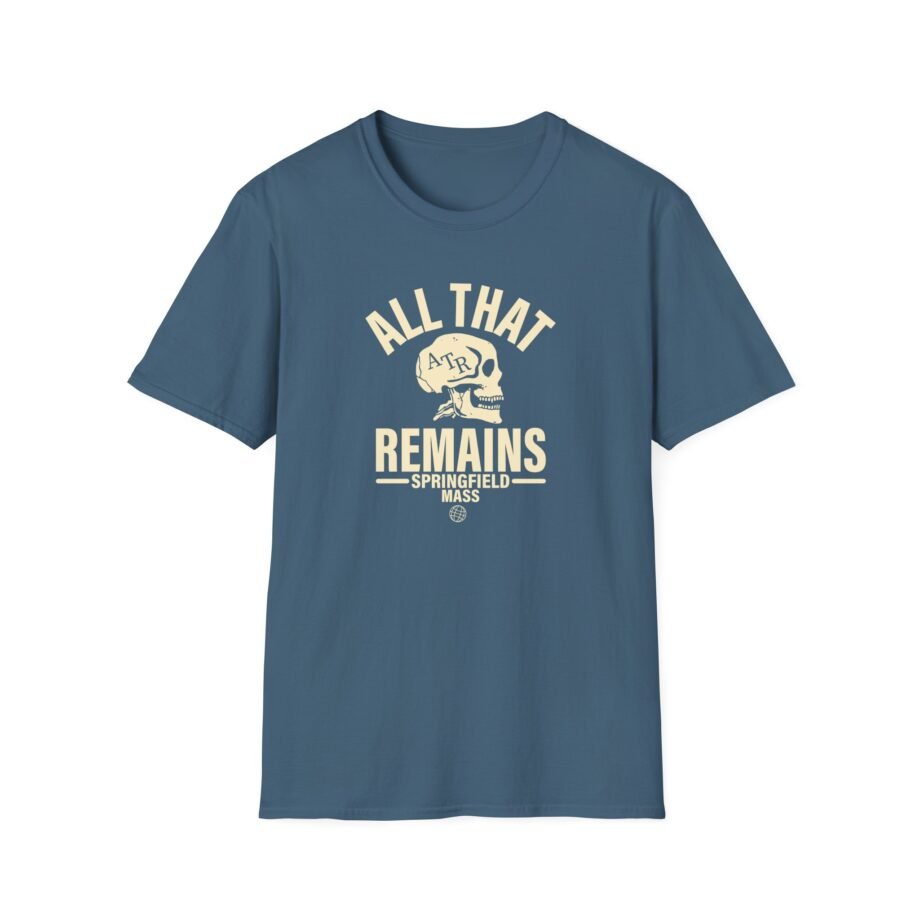 All That Remains Springfield Skull Unisex Softstyle T-Shirt
