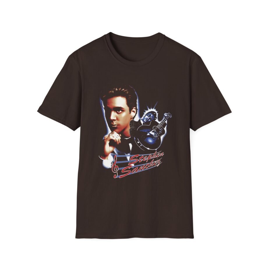 Stephen Sanchez Guitar Portrait Unisex Softstyle T-Shirt