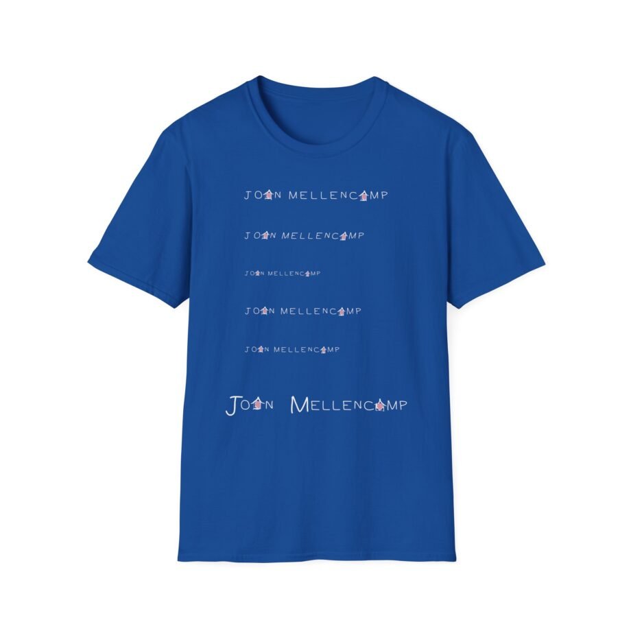 John Mellencamp Pink Houses Unisex Softstyle T-Shirt