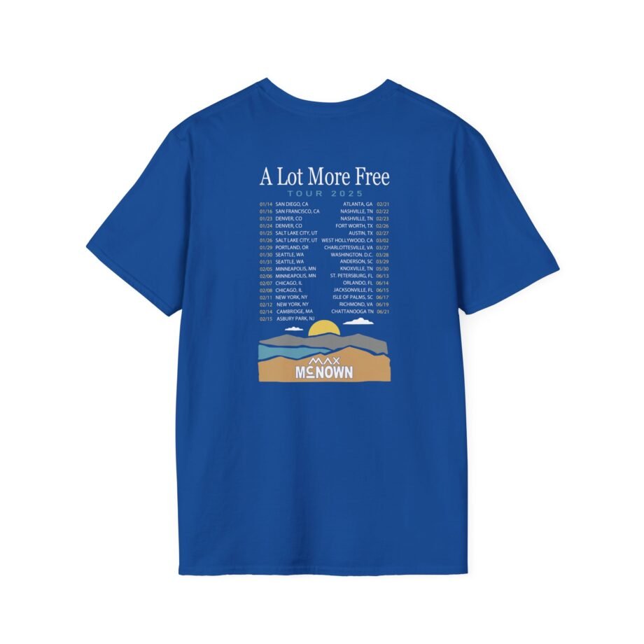 Max Mcnown US Tour Unisex Softstyle T-shirt