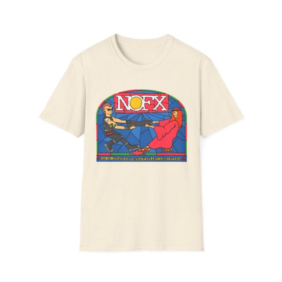 Nofx Seperation Unisex Softstyle T-Shirt
