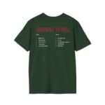 Acdc Highway to Hell Track List Unisex Softstyle T-Shirt