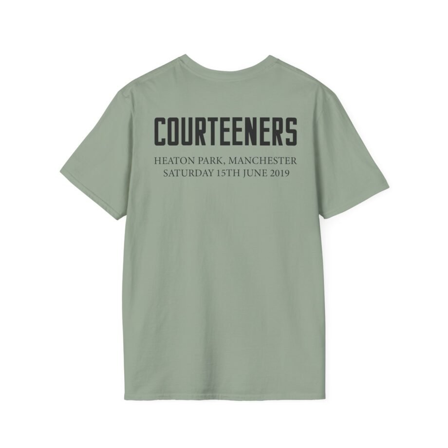 Courteeners Hand Illustrated Heaton Park Event Unisex Softstyle T-Shirt