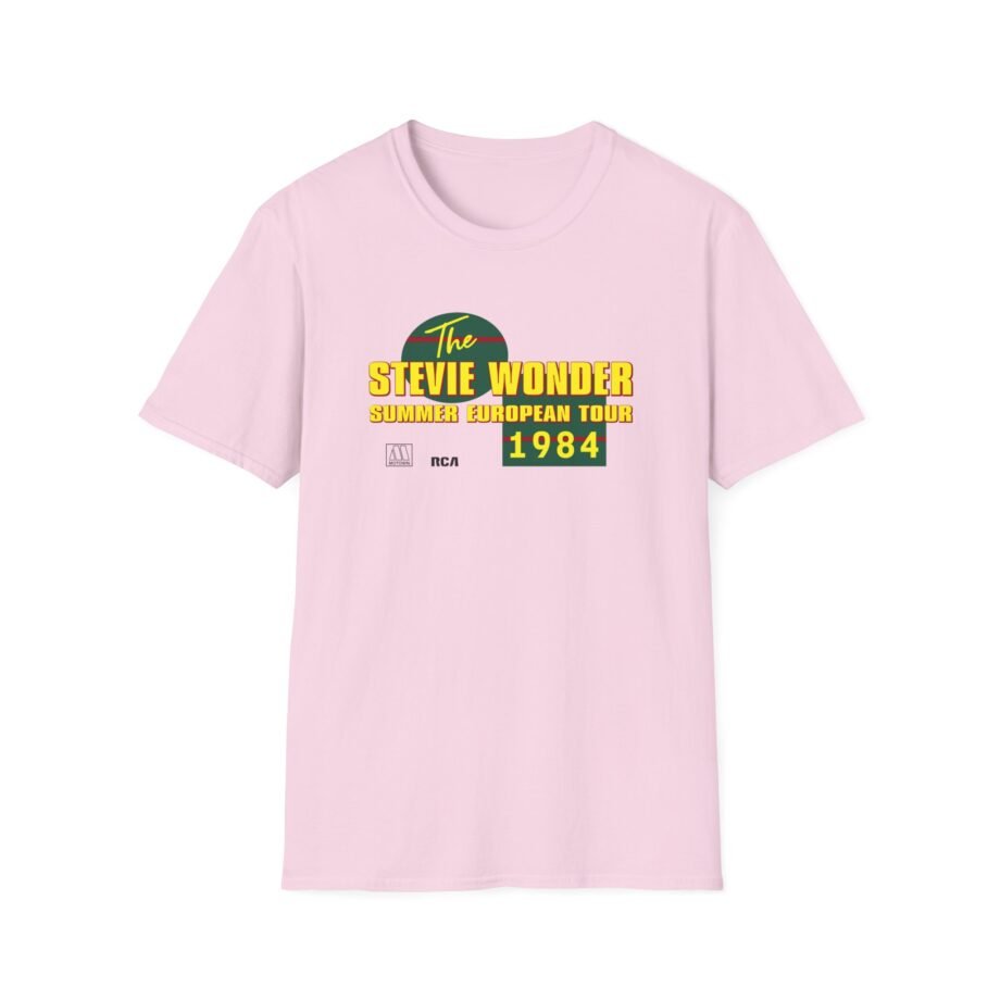 Stevie Wonder 84 Unisex Softstyle T-Shirt