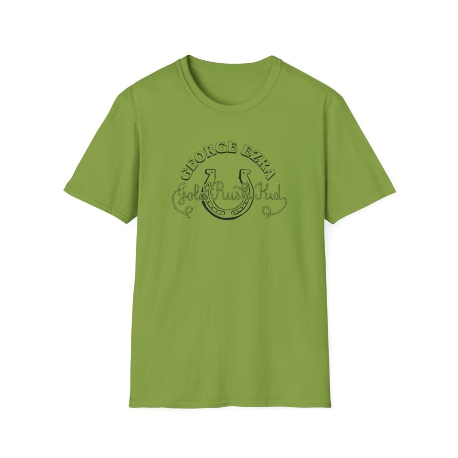 George Ezra Gold Rush Kid Horse Shoe Unisex Softstyle T-Shirt