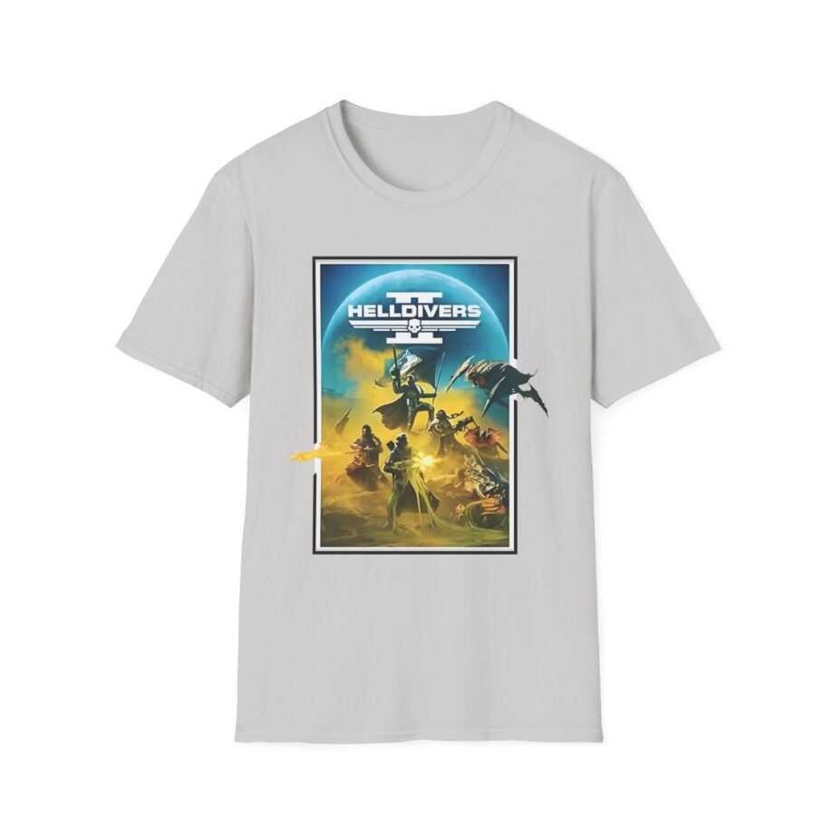 Helldivers Key Art Unisex Softstyle T-Shirt