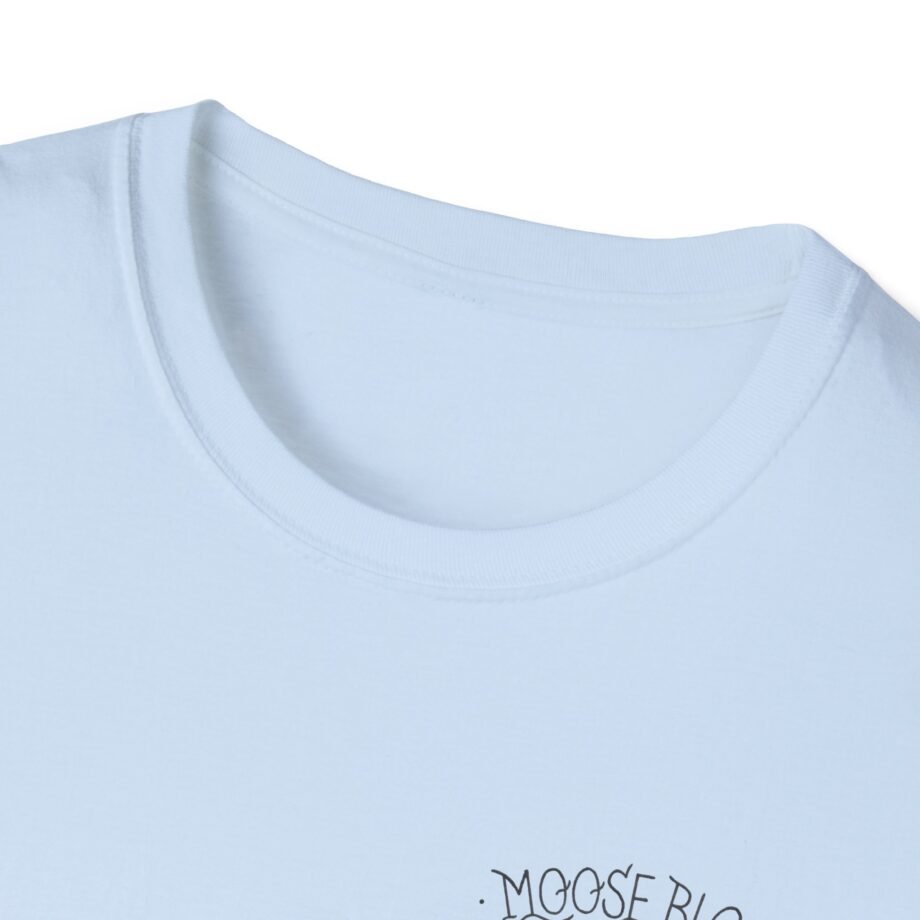 Moose Blood Traditional Tattoo Desig Unisex Softstyle T-Shirt