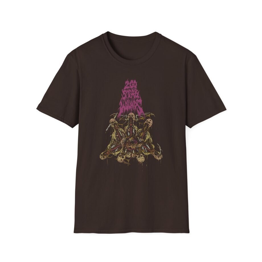 200 Stab Wounds Wing Skulls Unisex Softstyle T-Shirt