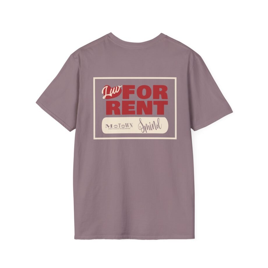 Motown Records Luv 4 Rent Unisex Soft-style T-shirt
