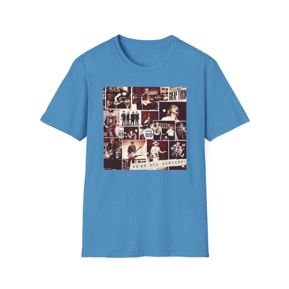 Cheap Trick Photo Collage Unisex Softstyle T-Shirt