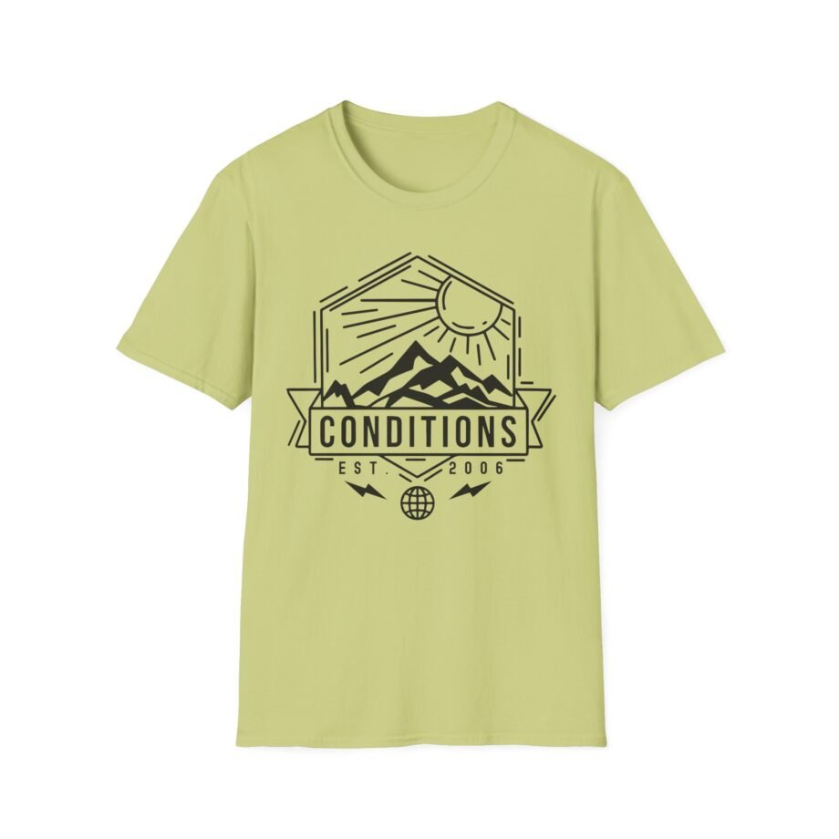 Conditions Mountain Gold Unisex Softstyle T-Shirt