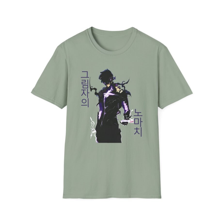 Solo Leveling Hunter Sung Jin Woo Unisex Softstyle T-Shirt