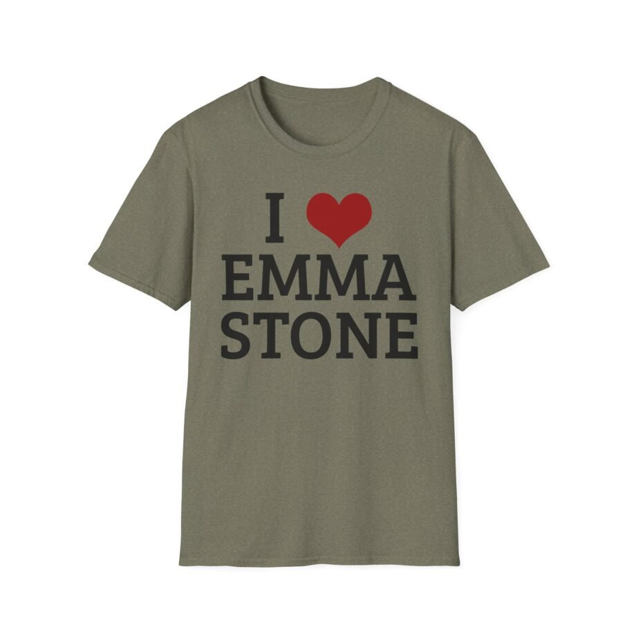 I Heart Emma Stone Unisex Soft-style T-shirt