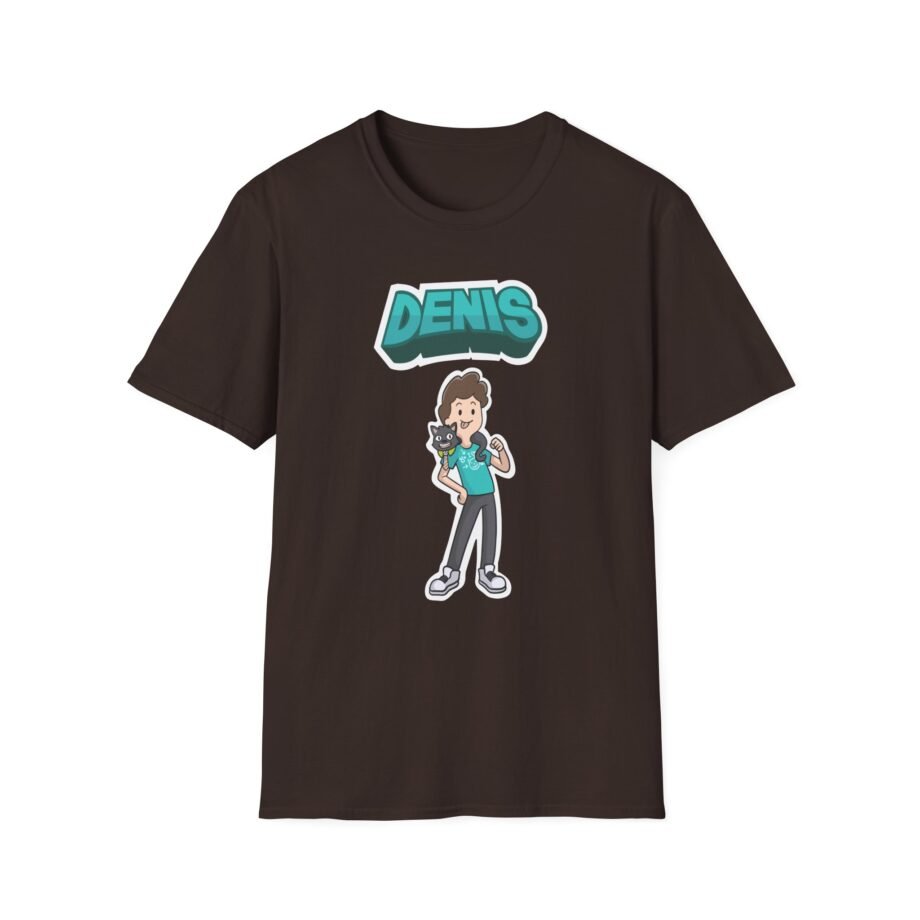 Denis logo Unisex Softstyle T-Shirt