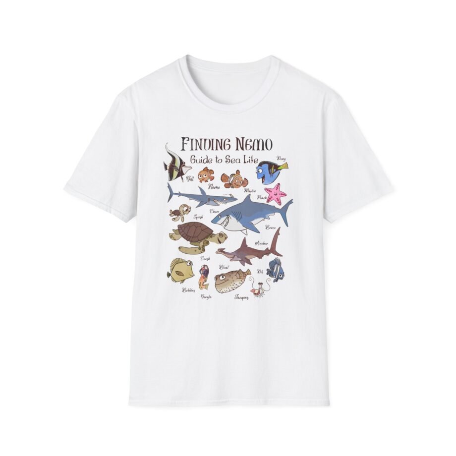 Nemo Boys 8-20 Fish Guide Unisex Softstyle T-Shirt