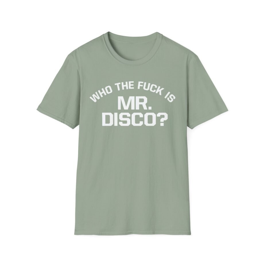Panic at the Disco Who the Fuck is Mr. Disco Unisex Softstyle T-Shirt