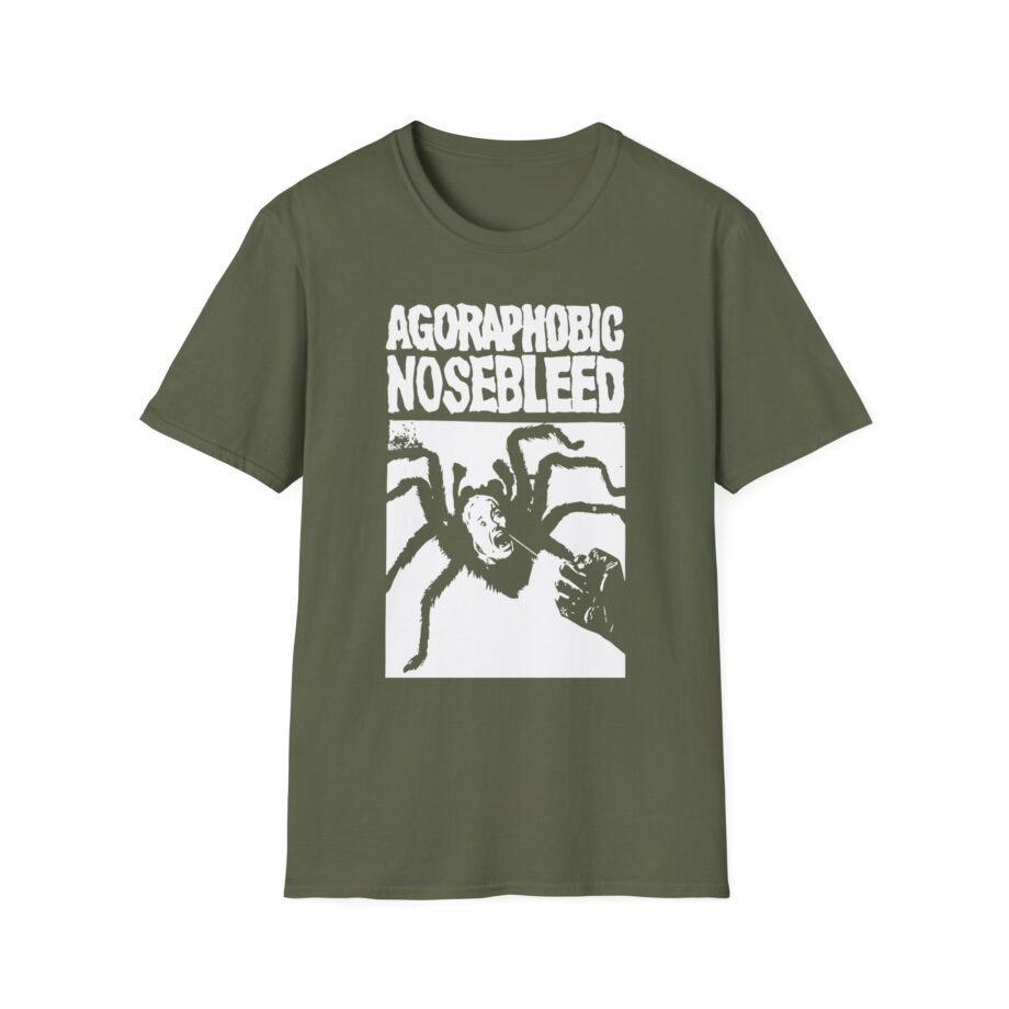 Agoraphobic Nosebleed Spider Unisex Softstyle T-Shirt