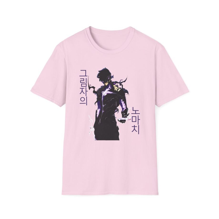 Solo Leveling Hunter Sung Jin Woo Unisex Softstyle T-Shirt
