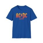 Acdc 1973 Ombr Logo Unisex Softstyle T-Shirt